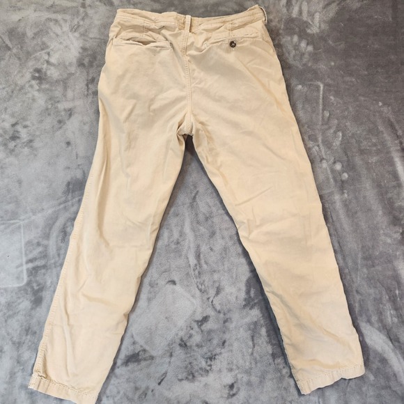 American Eagle Pants Mens 31x32 Beige Next Level Flex Original Straight  Chino - Picture 2 of 9